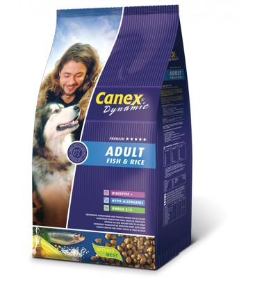  CANEX - DYNAMIC ADULT 3 KG VIS & RIJST ADULT