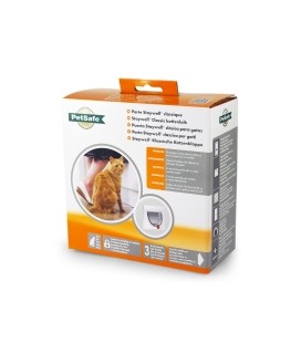 PETSAFE - STAYWELL CLASSIC KATTENLUIK 4 STANDENVERGRENDELING WIT