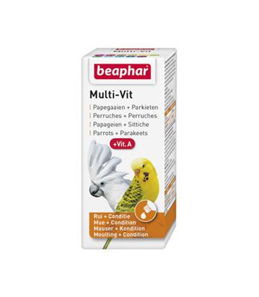 Multi-Vit Papegaaien en Parkieten 20ml