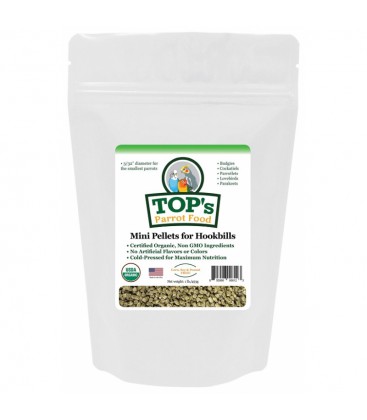 TOP's Parakeet Mini Pellets 1 pound (453 gram)