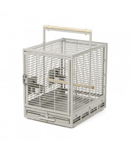 Transport cage EVO for parakeets & parrots - Platinum | Transport cage & travel cage